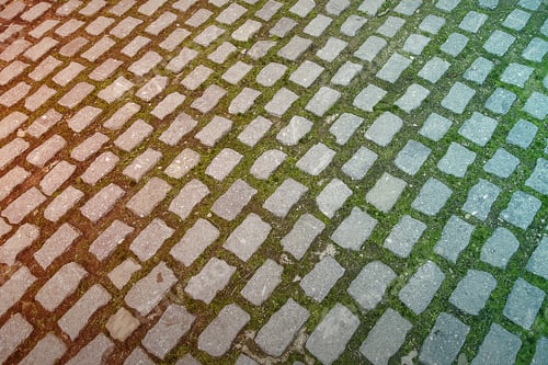 Preview: Urban Street Painted Floor Tiles, Construction