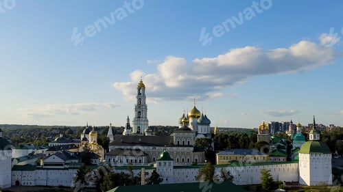 Preview: Sergiev Posad, Russia. The Trinity-Sergius Lavra Is The Largest Male Monastery Of The Russian