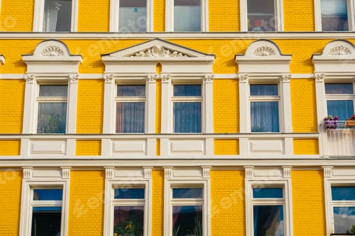Preview: Beautiful Orange Stucco Facade