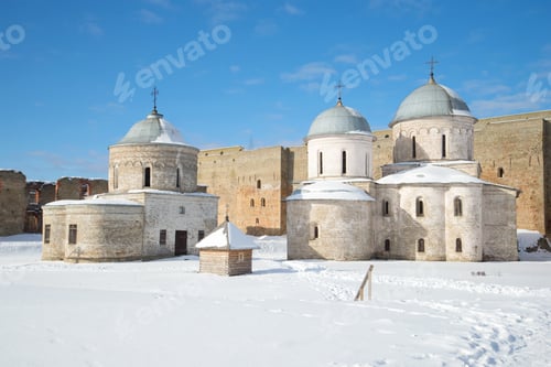 Preview: The Church Of St. Nicholas And Cathedral Of The Assumption Within The Walls Of The Ivangorod