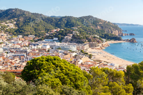 Preview: The Famous Resort Of Tossa De Mar On The Costa Brava.