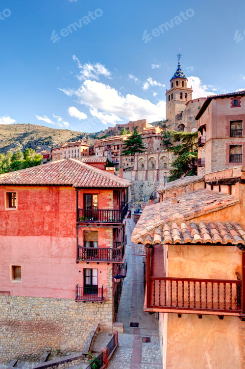 Preview: Albarracin, Picturesque Village In Aragon, Spain