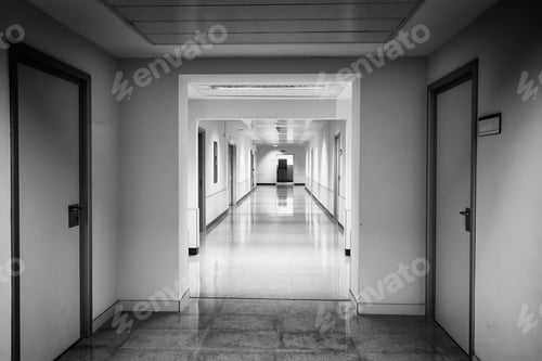 Preview: Hospital Interior Corridor Rooms, Construction