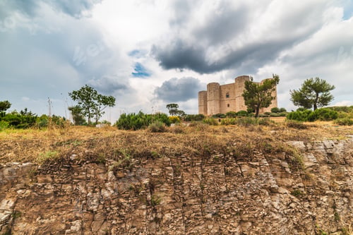 Preview: Castel Del Monte, A 13Th Century Fortress Built By The Emperor Of The Holy Roman Empire, Frederick