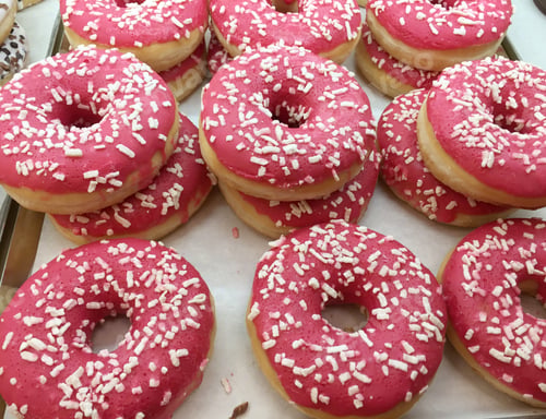 Preview: Donuts Chocolate Chips In Pastry, Sweet And Desserts