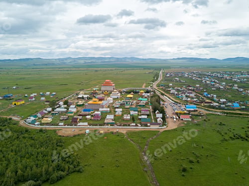 Preview: Ivolginsky Datsan. Buddhist Temple Located In Buryatia, Russia. Was Opened In 1945 As The Buddhist