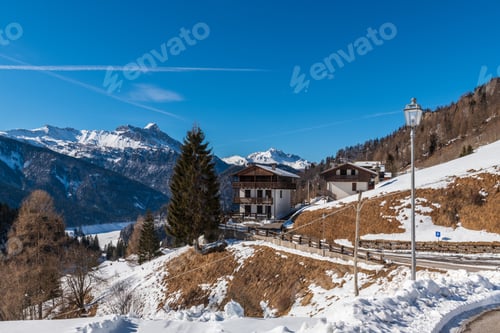 Preview: Small High Mountain Communities. Lateis Winter. Sauris. Italy