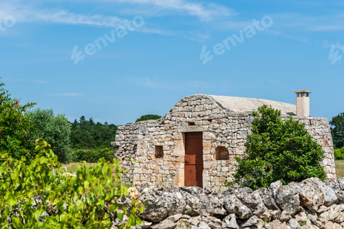 Preview: Trulli In The Itria Valley. Puglia, Italy.