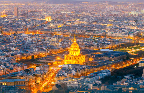 Preview: Paris. Aerial View Of The City.