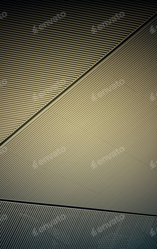 Visualização: Estrutura industrial dentro de edifícios metálicos, construção e arquitetura