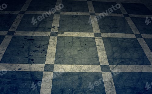 Preview: Urban Street Painted Floor Tiles, Construction