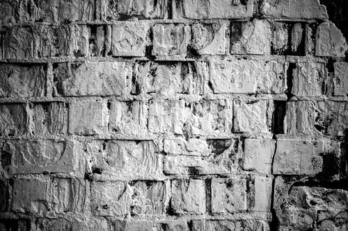 Preview: Broken Wall In Urban Street, Construction And Architecture