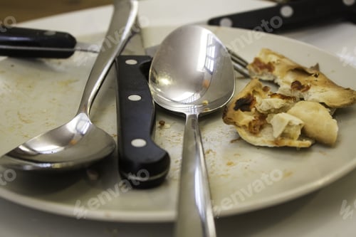Preview: Pizza Bacon And Cheese In Italian Pizzeria, Fast And Delicious Food