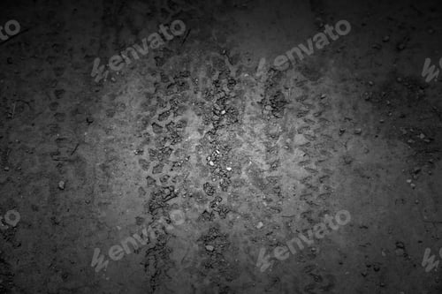 Preview: Wheel Tracks On Urban Street, Vehicle Skidding, Texture