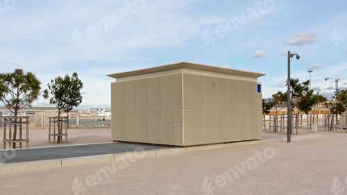 Preview: Big Cube Building Structure In Marseille France