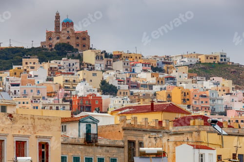 Preview: Greece. Syros Island. Ermoupolis.