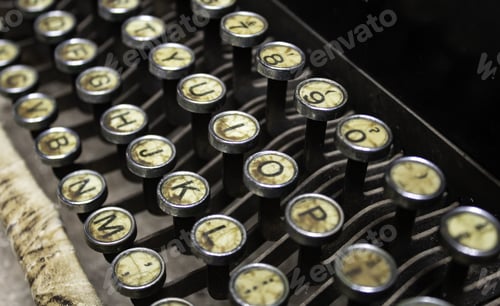 Preview: Machine Type Metal, Office And Work, Objects, Writer