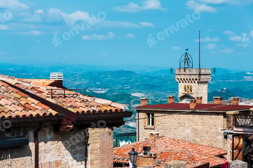 Preview: Panorama Of The Castles And The Village Of San Marino
