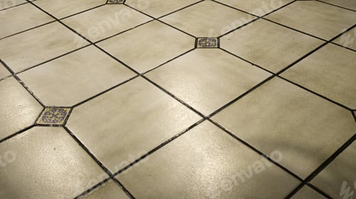 Preview: Gray Floor Tiles In Urban Street Construction