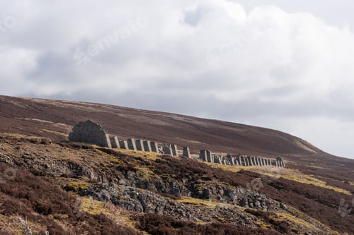 Preview: Old Gang Mine Peat Store Ruins