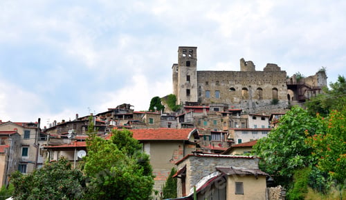 Preview: Ligurian Village Of Dolceacqua, Imperia, Italy