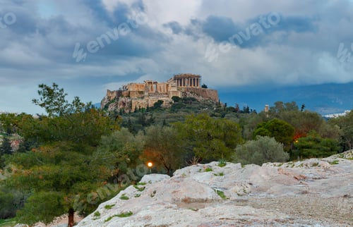 Preview: Athens. The Parthenon On Acropolis.