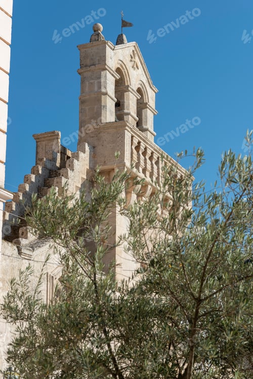 Preview: Sassi Of Matera. Sasso Caveoso At Sunset. Magic Of Cave Houses. Unesco World Heritage Site.