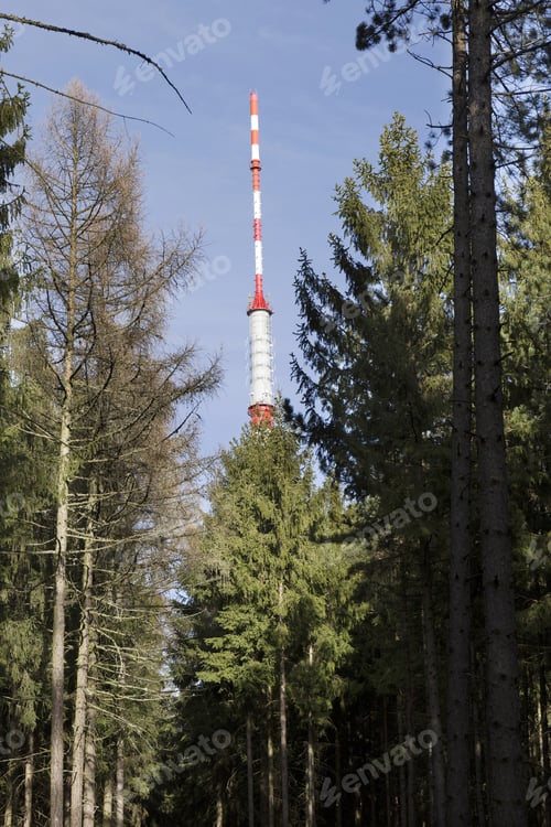 Preview: Transmitter Cukrak Near Prague, Czech Republic