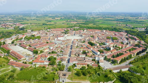 Preview: Palmanova, Udine, Italy. An Exemplary Fortification Project Of Its Time Was Laid Down In 1593