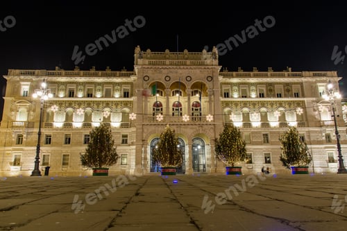 Preview: Palaces Of Trieste. Night Of Dreams In Piazza Dell'Unità