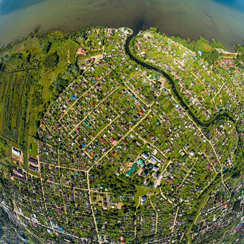 Preview: Pereslavl-Zalessky, Russia. City And Lake Pleshcheyevo. Aerial View