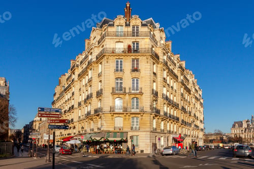 Preview: Traditional Architecture Of Houses In Paris. France.