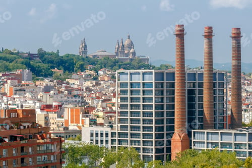 Preview: Barcelona From The Height Of The Column Of Columbus.
