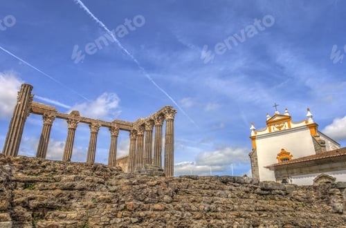 Preview: Evora Cityscape, Southern Portugal