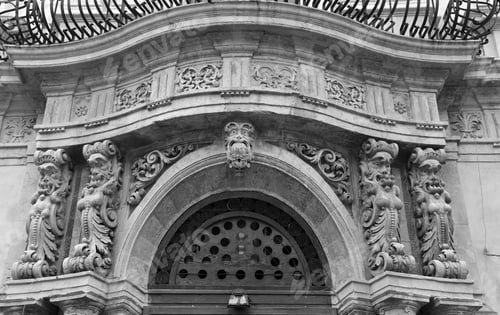 Preview: Palaces In Typical Baroque Style, Noto Sicily Italy