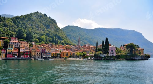 Preview: The Historic Center Of Varenna On Lake Como Italy
