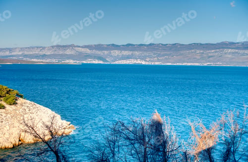 Preview: Krk Island In Sunny Weather, Croatia, Hdr Image