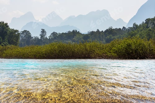 Preview: Beautiful Natural Landscapes In Mekong River, Laos