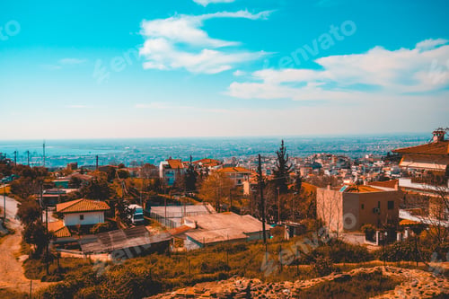 Preview: Overview About Thessaloniki, Greece On A Sunny Day