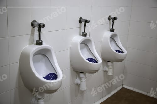 Preview: Indoor Men Bathroom, Toilet And Hygiene, Construction