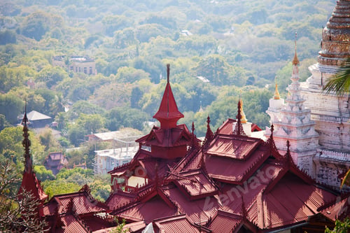 Preview: Beautiful Architecture Detail In Myanmar