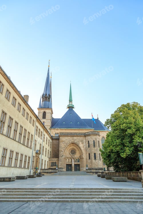 Preview: Luxembourg City, Luxembourg. Notre Dame Cathedral