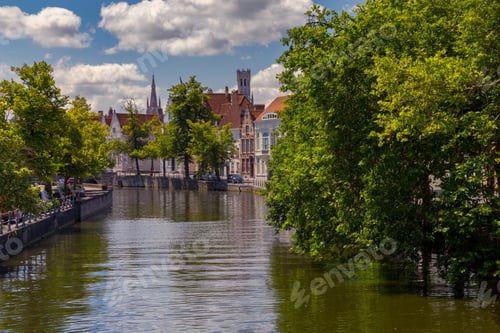 Preview: Bruges. Green Canal.