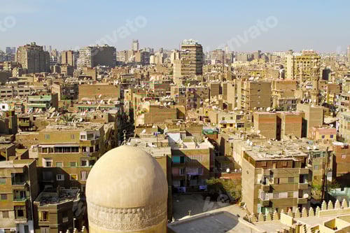 Preview: Aerial Shot Of Cairo From Mosque Top