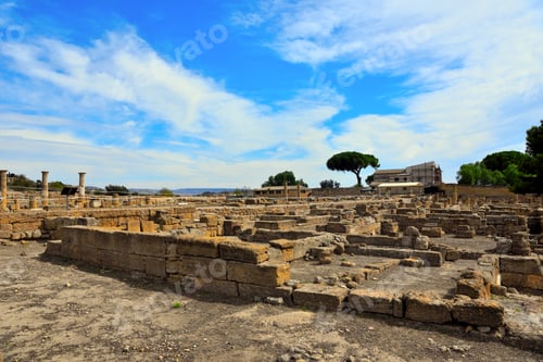 Preview: Floors And Mosaics Valley Of The Temples Agrigento Sicily Italy