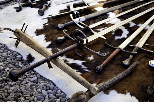 Preview: Swords And Medieval Weapons, War And Conflict, Shield And Armor