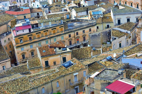 Preview: Panorama Of Scicli, Sicily, Italy