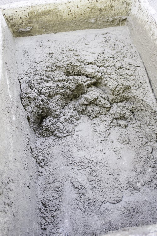 Preview: Fresh Cement Cube To Work, Construction