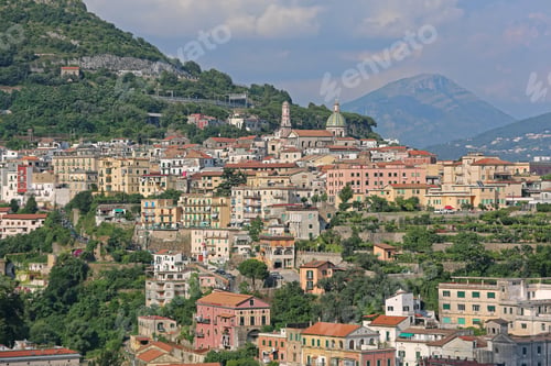 Preview: Small Town Vietri Sul Mare In Campania Italy