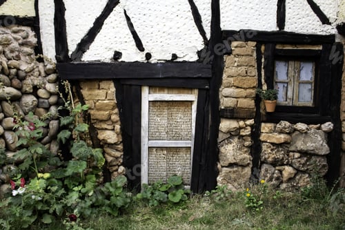 Preview: Old Houses Medieval Town, Construction And Architecture, Landscape